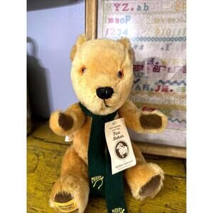 Merrythought IronBridge Mohair Teddy Bear w/ Movable Jointed Limbs All Org Tags